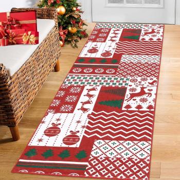 Patchwork Red Floor Carpet Manufacturers in Jorhat